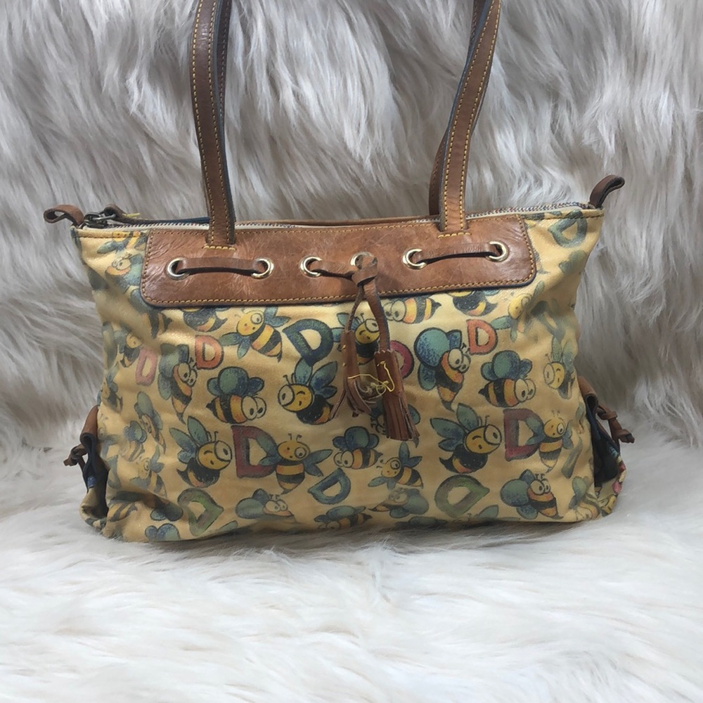 Authentic Dooney & Bourke CC Bee Shoulder Bag